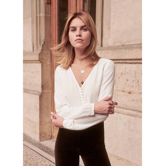 ❌SOLD❌ Sezane Heloise Blouse - Picture 3 of 7